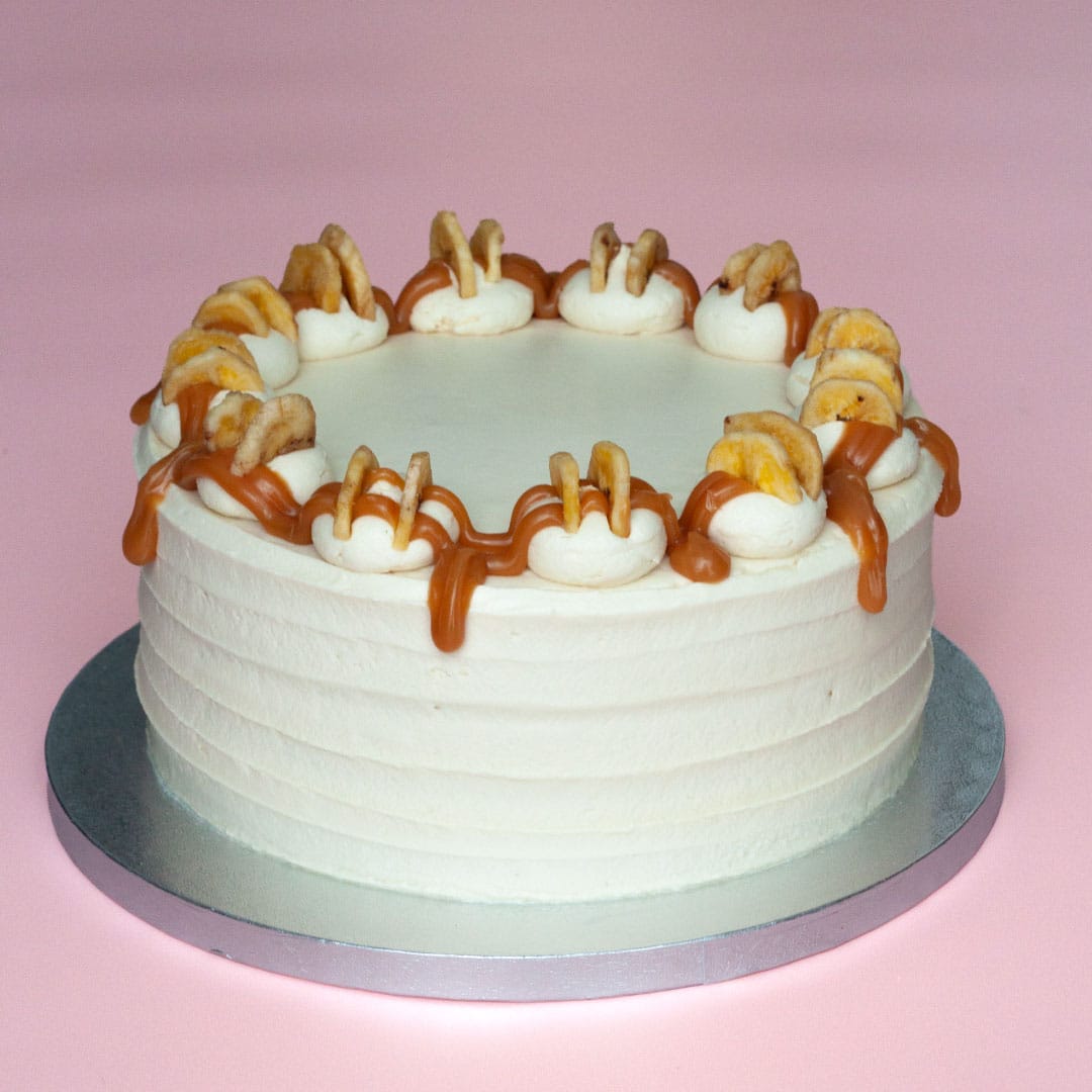 Banana Caramel Cake