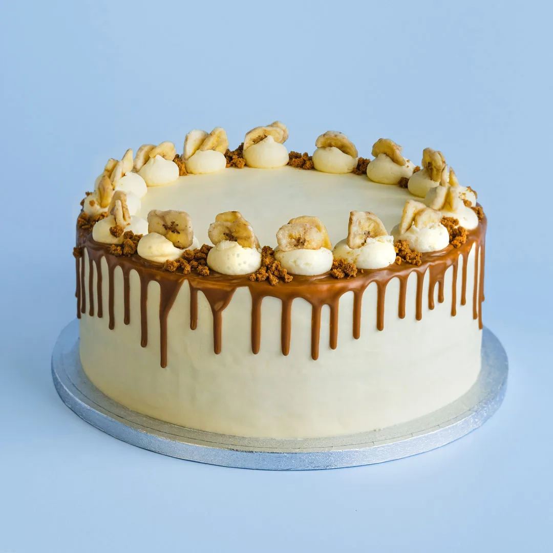 Banana Biscoff Cake