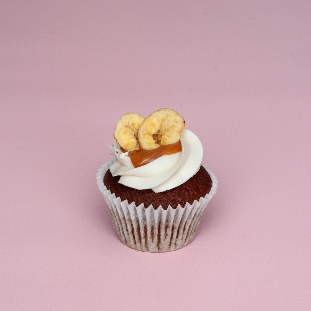 Banana Caramel Cupcake Box