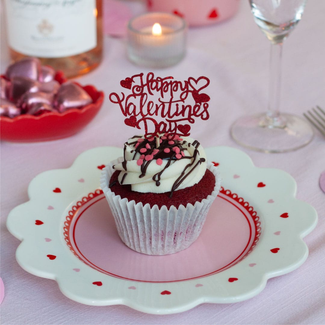 Alternative view of Valentine's Cupcake Box