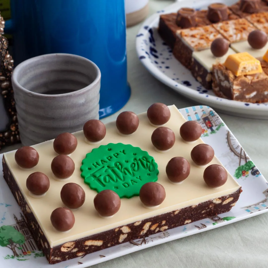 UK Father's Day Malteser Traybake