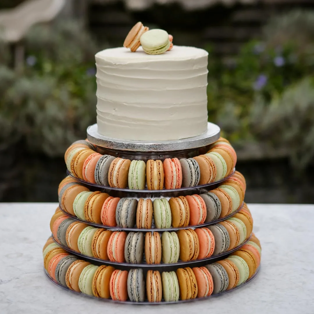 Macaron and Cake Tower