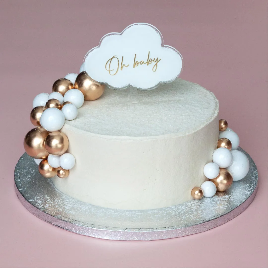 Alternative view of New Baby Cake