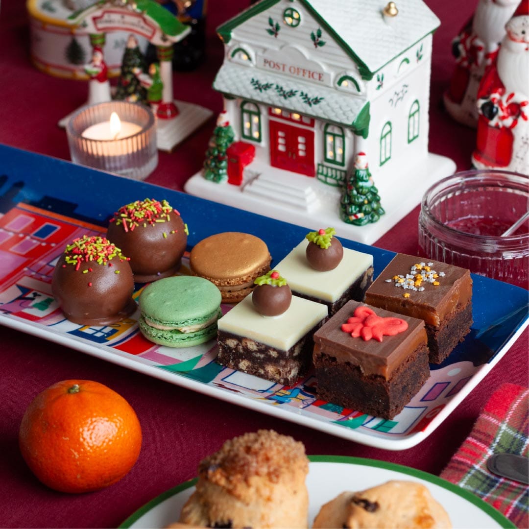 Alternative view of Christmas Cream Tea at Home