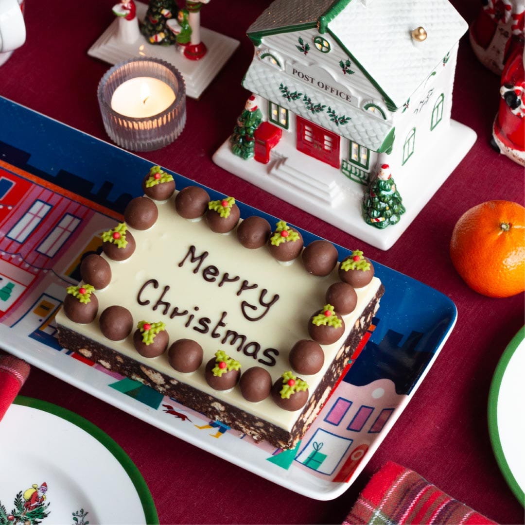 Merry Christmas Malteser Traybake