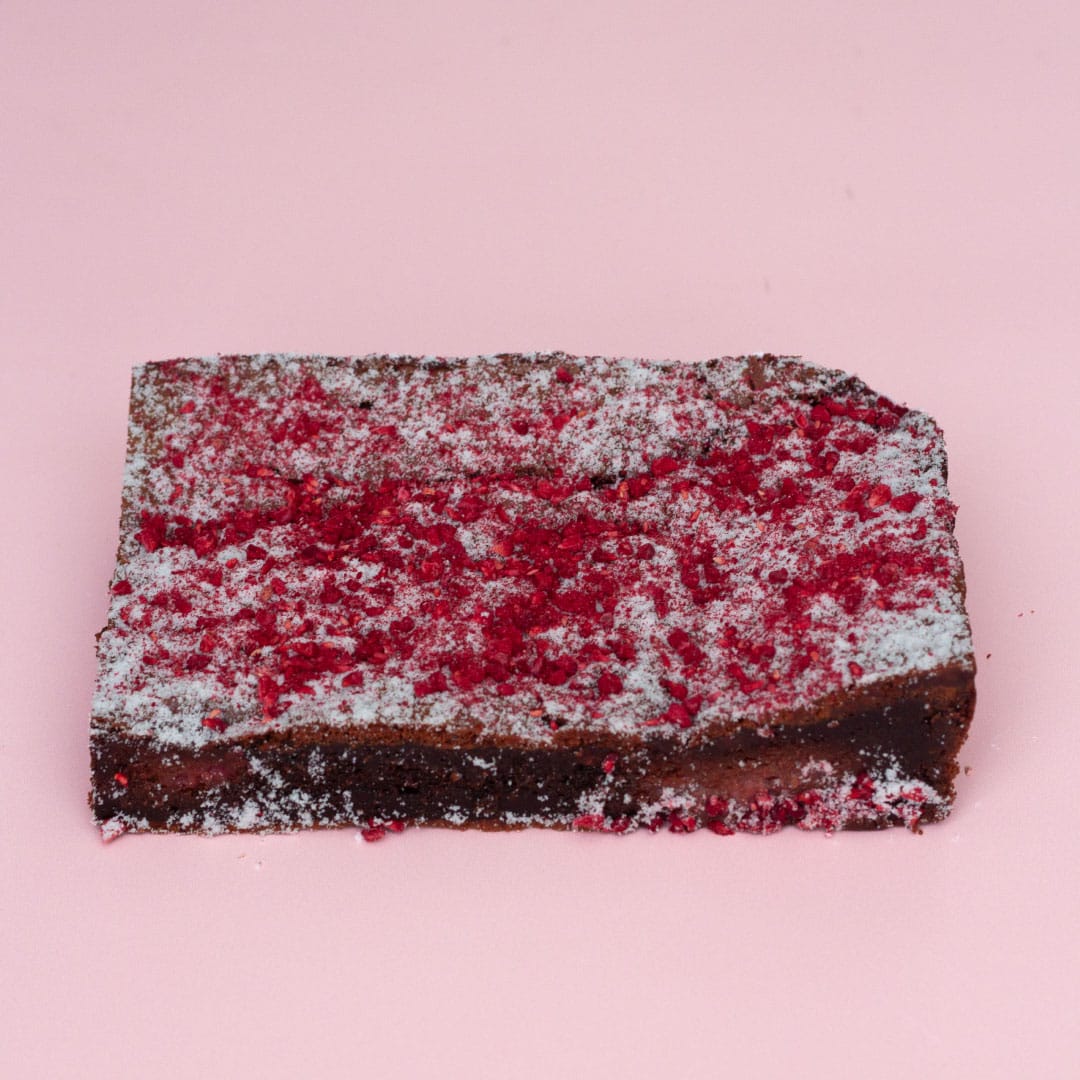 UK No Gluten-Containing Ingredients Chocolate Raspberry Brownie