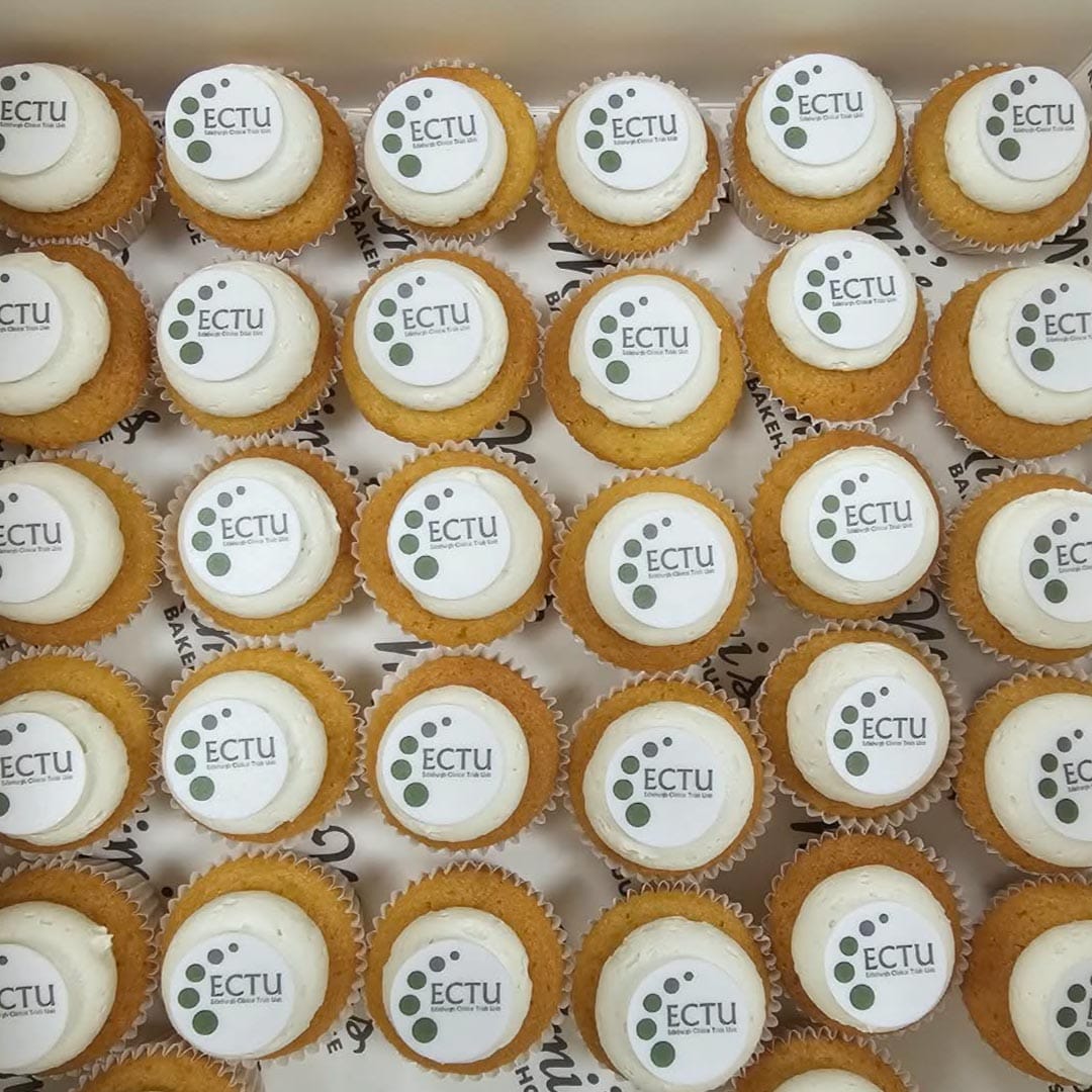 Branded Mini Cupcake Box